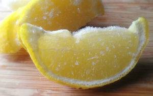 Замороженные лимоны - со вкусом