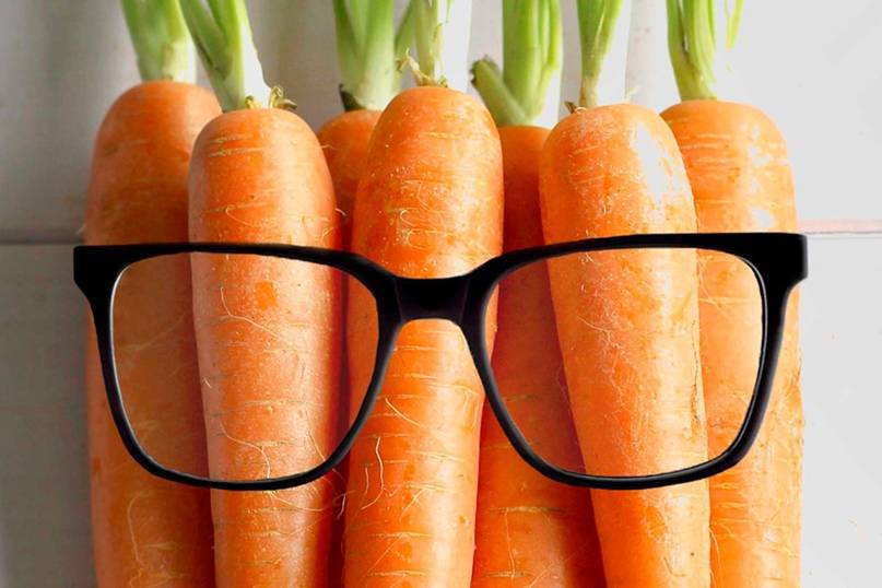 Правда ли, что морковь улучшает зрение
