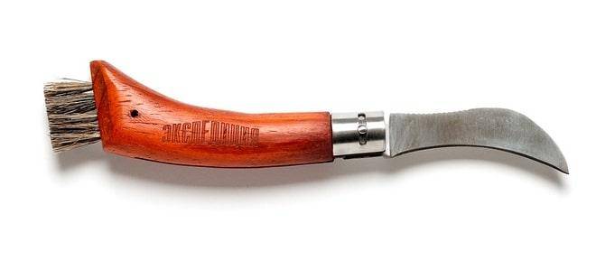 Нож грибника (для грибов): русский булат, opinel