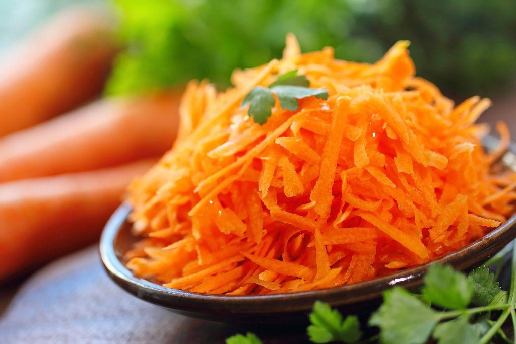 Польза тертой моркови