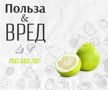 Помело: полезные свойства и вред