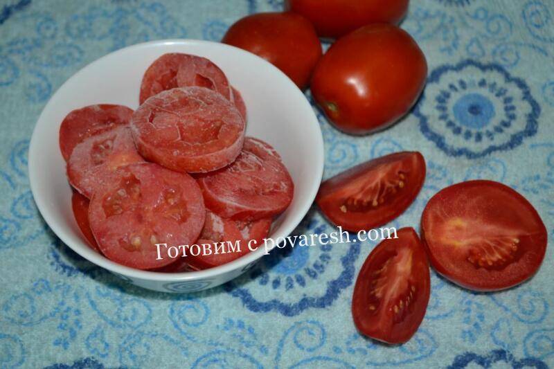 Как заморозить помидоры на зиму свежими, в домашних условиях