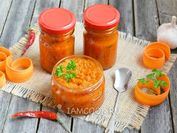 Икра из моркови на зиму — самые вкусные рецепты