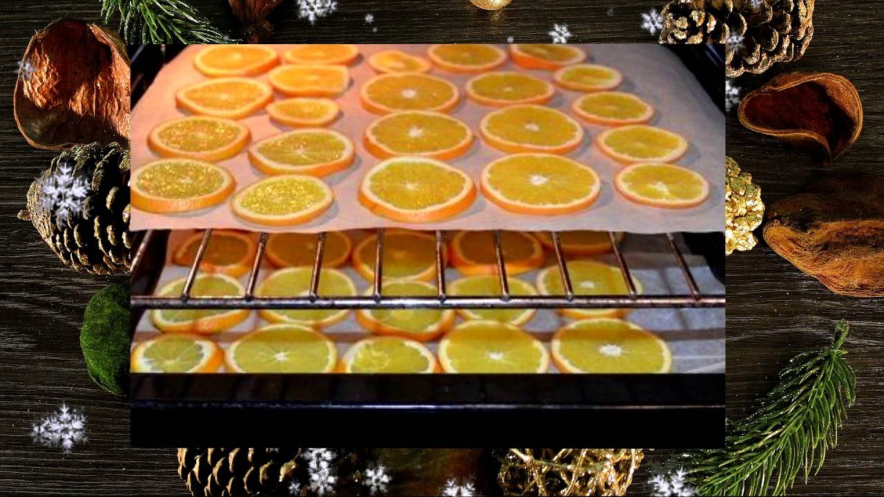 Как засушить апельсин для декора дома своими - инженер пто