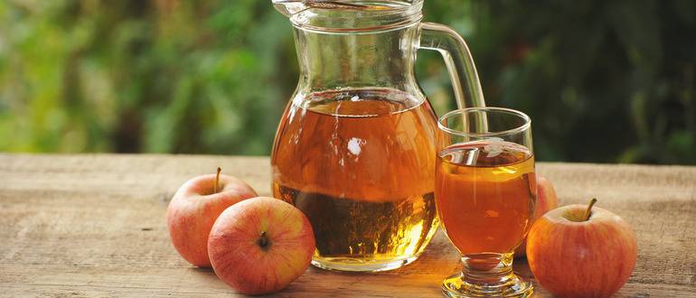Яблочный сок: полезные свойства, противопоказания, калорийность