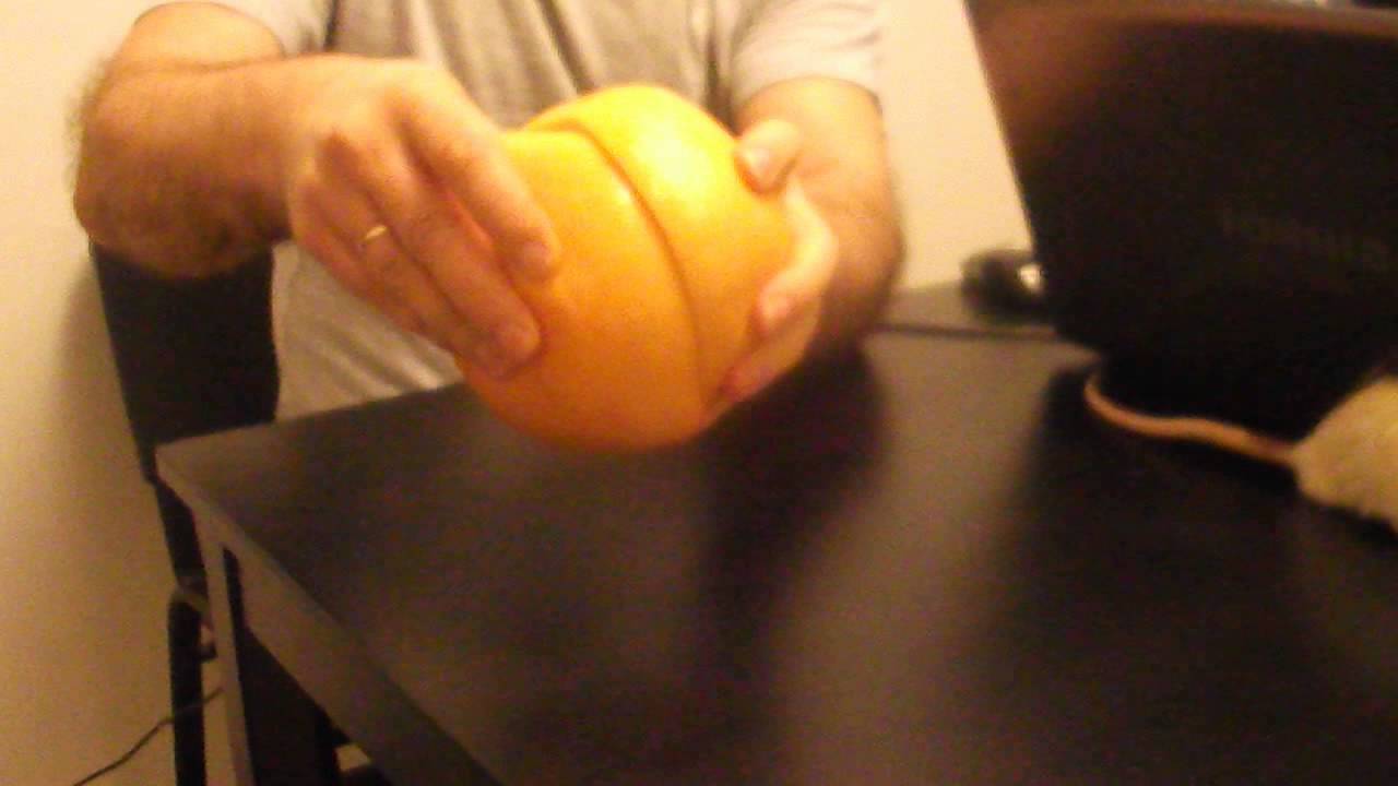 Как чистить грейпфрут быстро и без хлопот?