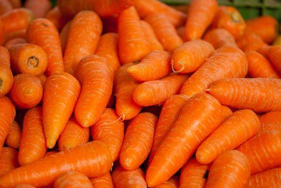 Состав желтой моркови