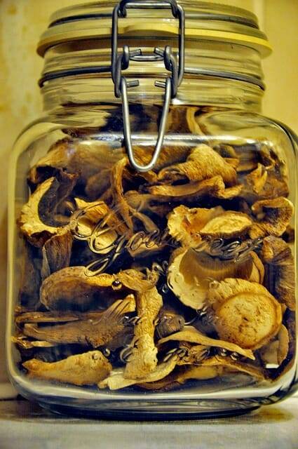 Как хранить сушеные грибы в домашних условиях: 5 правил
