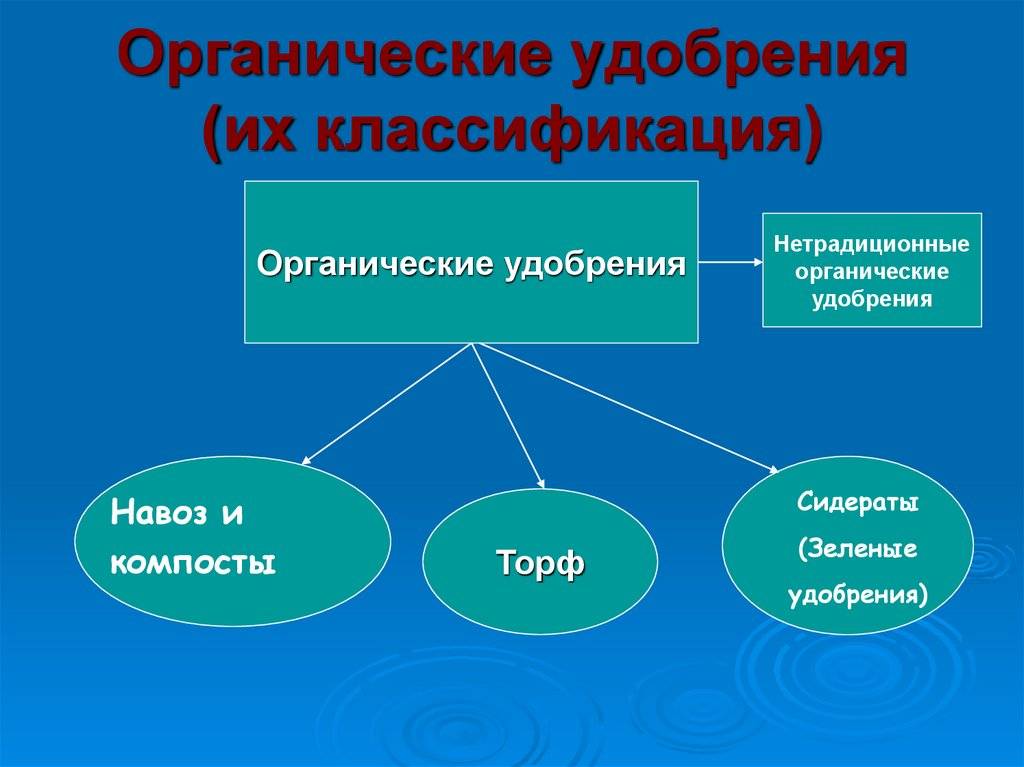 Презентация органические и минеральные удобрения